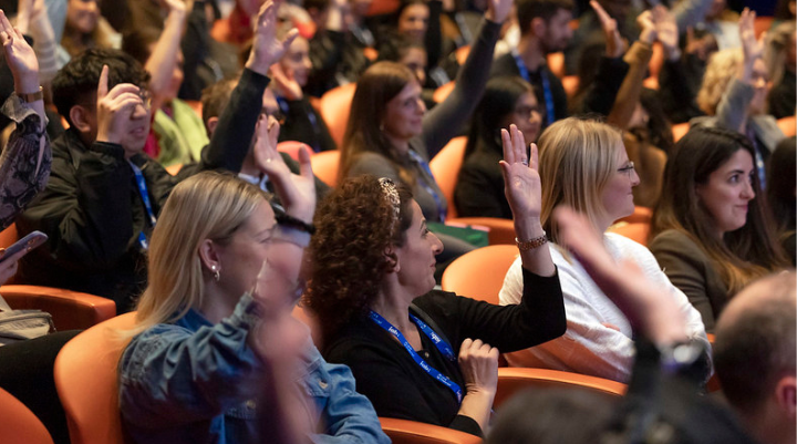 Audience shot at IAB Debrief