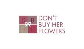Don't Buy Her Flowers logo