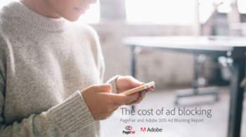 The cost of ad blocking cover image 