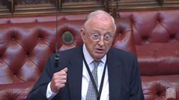 Image of Lord Gordon speaking in the House of Lords