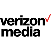 Main sponsor Verizon Media logo